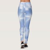 Mooie wolken leggings (Achterkant)