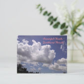 Mooie wolken SW Florida Briefkaart (Staand voorkant)