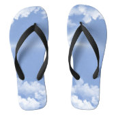 Mooie wolken teenslippers (Voetbed)