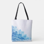 Mooie wolken tote bag (Achterkant)