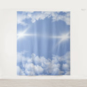 Mooie wolken wandkleed (Voorkant)
