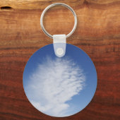 Mooie wolkenflesopener sleutelhanger (Voorkant)