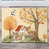 Mooie Woodland Deer Countryside Home Deurmat