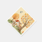 Mooie Woodland Deer Countryside Home Kinder Servet (Hoek)