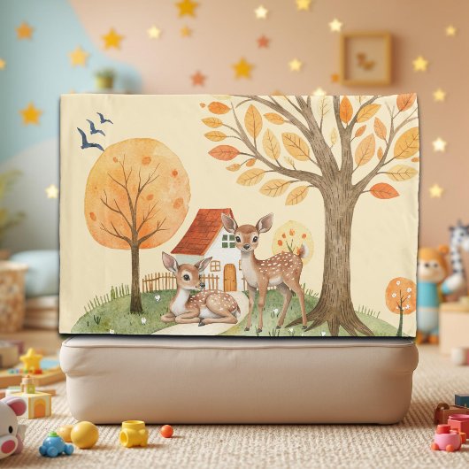 Mooie Woodland Deer Countryside Home Kussensloop