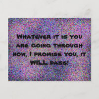 Mooie woorden van aanmoediging Paars