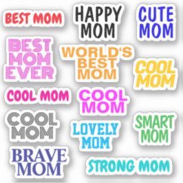 Mooie woorden voor Coole Moeder | Cute Stickers