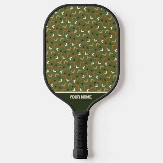 Mooie Workout Green Pro Pickleball Paddle (Achterkant)