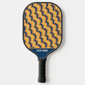Mooie Workout Gym Blauw Pickleball Paddle (Achterkant)