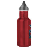 Mooie Yin Yang Dolfijnen RVS Waterfles (Links)
