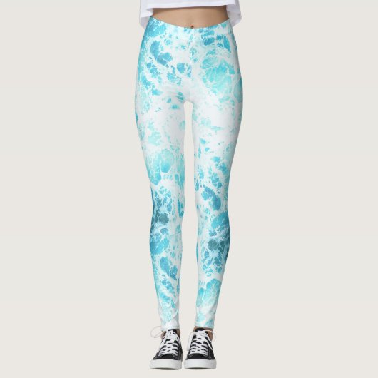 Mooie yogabroek - voor het sporten met moderne leggings (Voorkant)