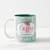 Mooie Yorkie Moederdag Koffie Mok (Links)