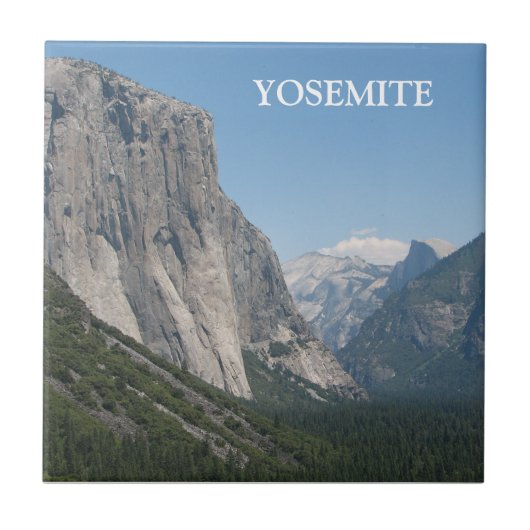 Mooie Yosemite Tile! Tegeltje (Voorkant)