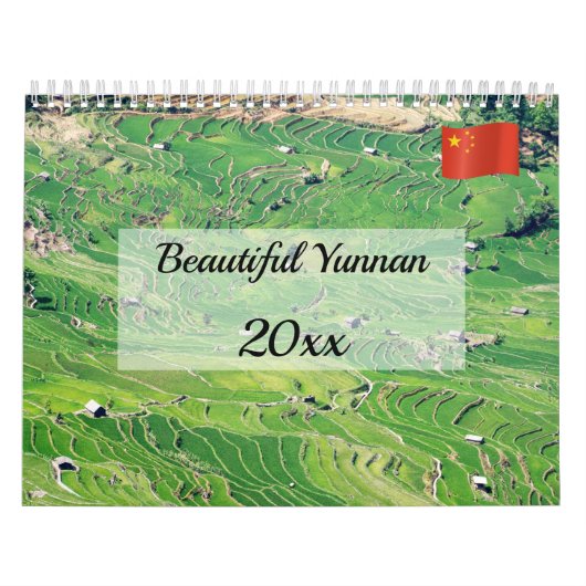 Mooie Yunnan, China Kalender (Hoes)