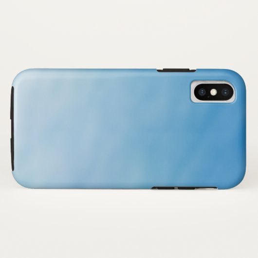 Mooie zachte blauwe hemel met droomwolken Case-Mate iPhone case (Achterkant (horizontaal))