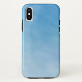 Mooie zachte blauwe hemel met droomwolken Case-Mate iPhone case (Achterkant)