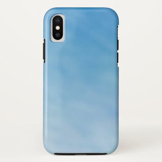 Mooie zachte blauwe hemel met droomwolken Case-Mate iPhone case (Achterkant)