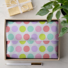 Mooie zachte pastel stippenpatroon