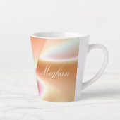 Mooie, zachte roze latte Mok (Rechts)