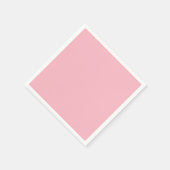 Mooie zachte roze papieren servetten (Hoek)
