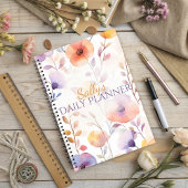 Mooie Zachte Waterverf Bloesems Planner