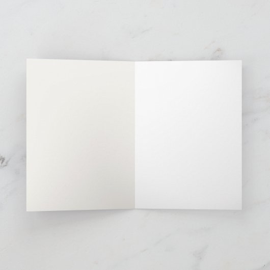 Mooie Zachte Wilde Bloemen Custom VERJAARDAG Kaart (Binnen)