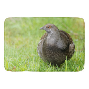 Mooie zalige Grouse in de gras Badmat