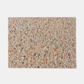 Mooie zand als tropisch strand deurmat (Voorkant)