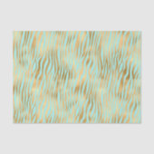 Mooie zebra strepen tissuepapier (Voorkant)