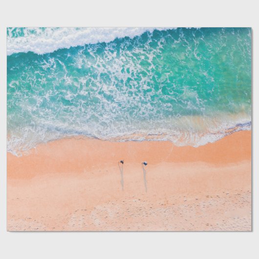 Mooie Zee Beach Cadeaupapier (Vlak)