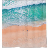 Mooie Zee Beach Douchegordijn (Voorkant)