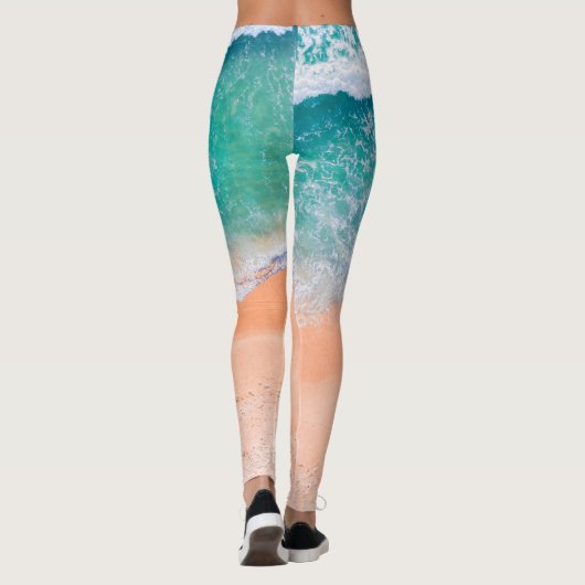 Mooie Zee Beach Leggings (Achterkant)
