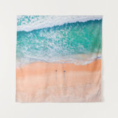 Mooie Zee Beach Wandkleed (Voorkant)