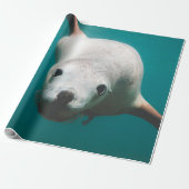 Mooie Zee Lion Cadeaupapier (Uitgerold)