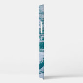 Mooie zee marmergolven texturehipster, backgrou Case-Mate iPhone case (Achterkant / Rechts)
