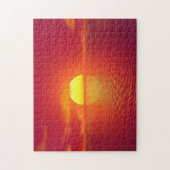 Mooie Zee Sunset Legpuzzel (Verticaal)