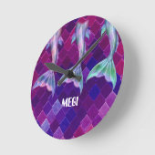 Mooie zeeen stranden en  van zeemeerminnen ronde klok (Hoek)