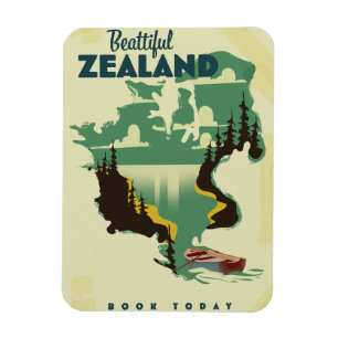 Mooie Zeeland Reisposter Magneet