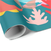 Mooie Zeemeermin en Zee (Med./Lg. Afbeelding) Cadeaupapier (Rol Hoek)