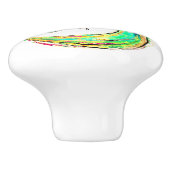 Mooie Zeemeermin Fashionista Glam Girl Ceramic Ce Keramische Knop (Zijkant)