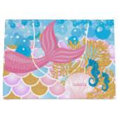 Mooie zeemeermin groot cadeauzakje (Voorkant)