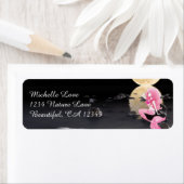 Mooie zeemeermin in roze met volledig bewegingsadr etiket (Insitu)