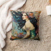 Mooie zeemeermin kussen (Deken)