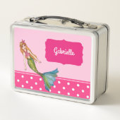 Mooie zeemeermin met Long Blonde Hair (Achterkant)