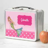 Mooie zeemeermin met Long Blonde Hair (In situ)