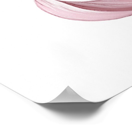 Mooie zeemeermin met visPoster Poster (Hoek)