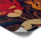 Mooie zeemeermin poster (Hoek)