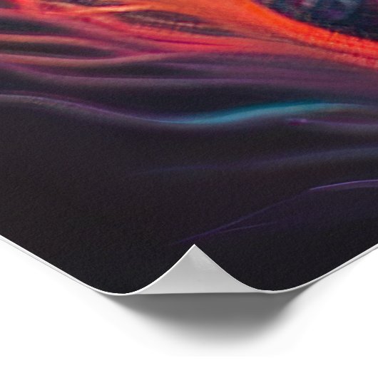 Mooie zeemeermin poster (Hoek)