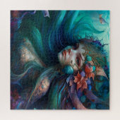 Mooie zeemeermin puzzel legpuzzel (Horizontaal)