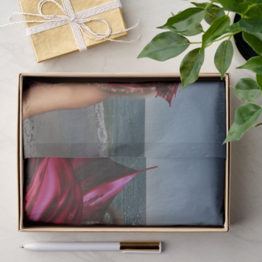 Mooie zeemeermin tissuepapier (Geschenk)